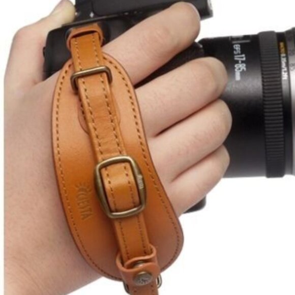 CIESTA Leather hand camera strap II with plate - in box - Never used - NWT - Picture 2 of 5